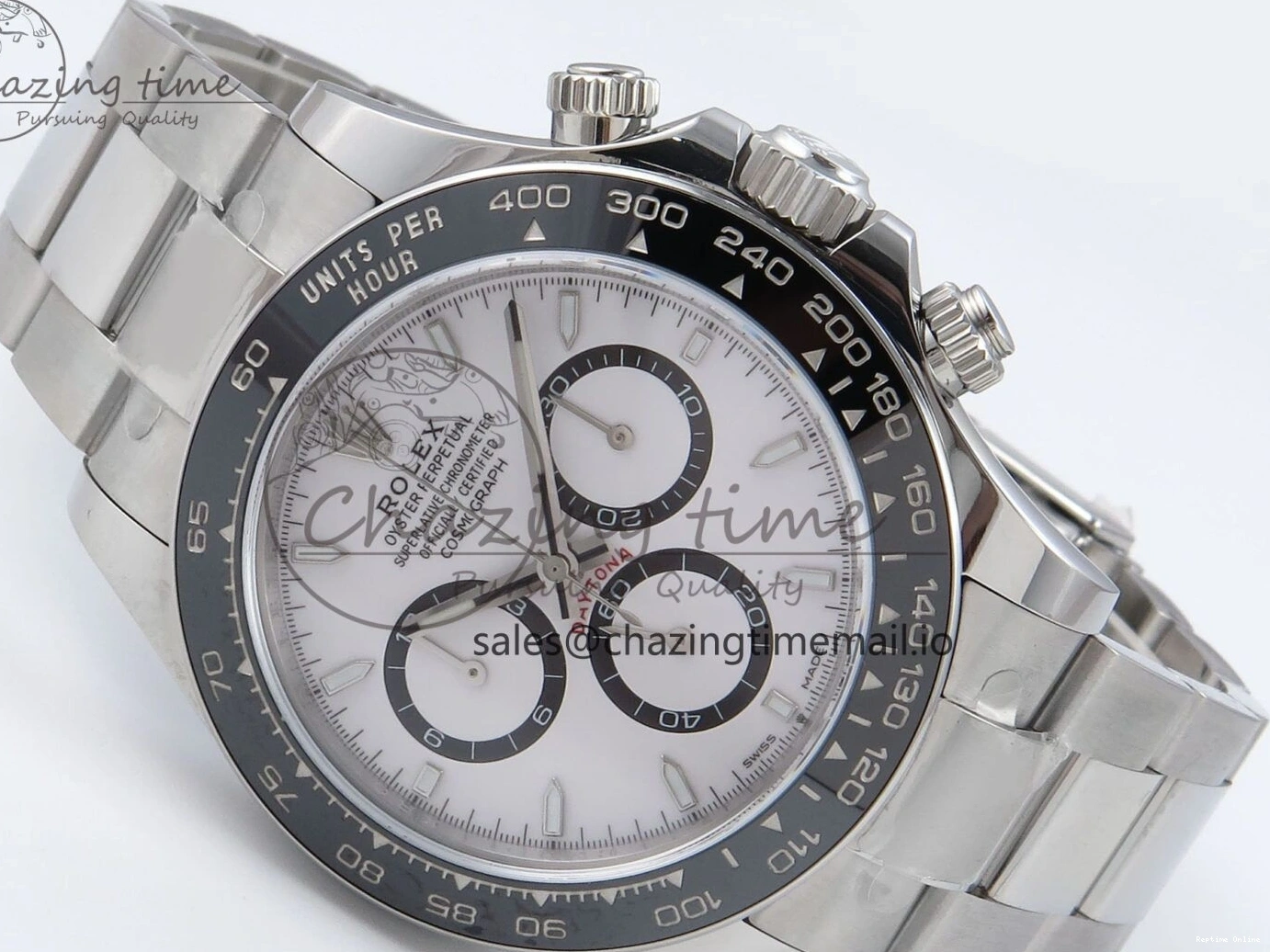 0517 2023 Daytona 126500 AR+F 1:1 Best Edition 904L SS Case and Bracelet White Dial SA Timeless 852